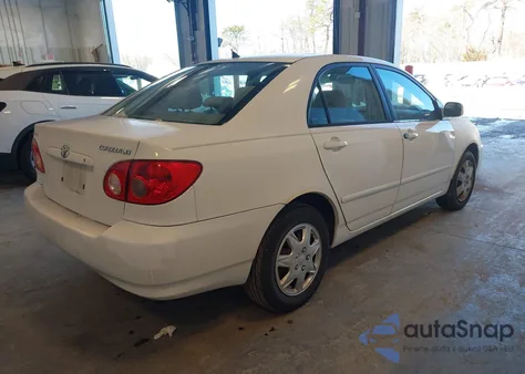 2005 Toyota Corolla Le z USA, uszkodzony, nr VIN 2T1BR32E15C375739